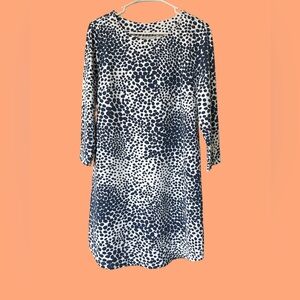 Mahi Gold size Large dress w three quarter sleeves